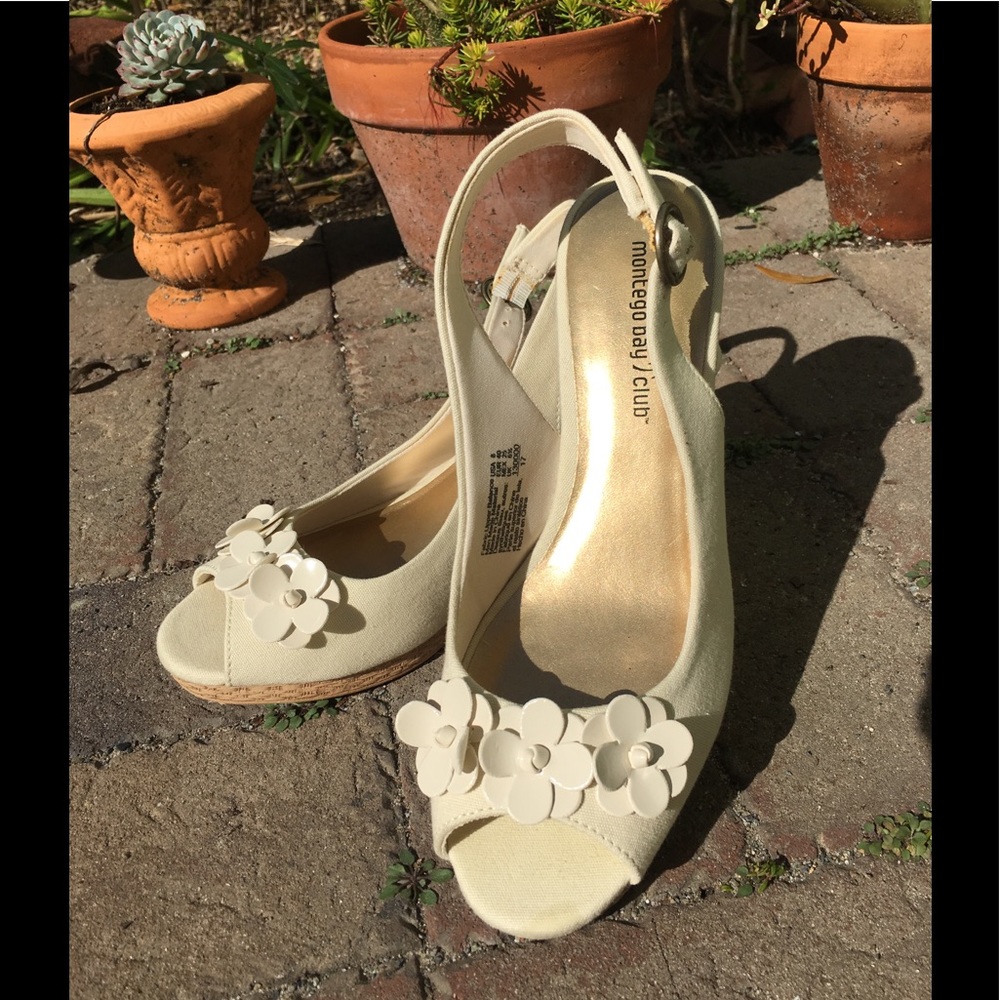 Montego Bay canvas sandals